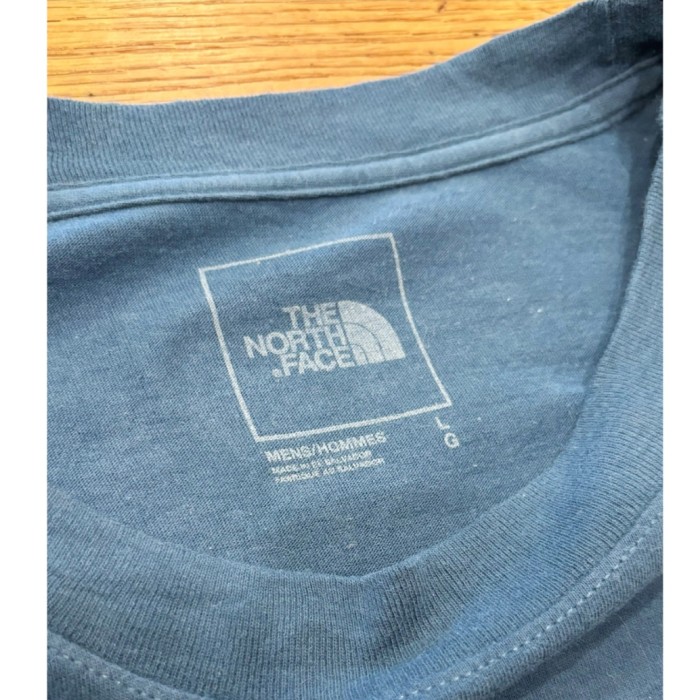 THE NORTH FACE ロンt 長袖Tシャツ ノースフェイス アウトドア ブランド ロゴ 両面プリント ブルー L | Vintage.City 빈티지숍, 빈티지 코디 정보