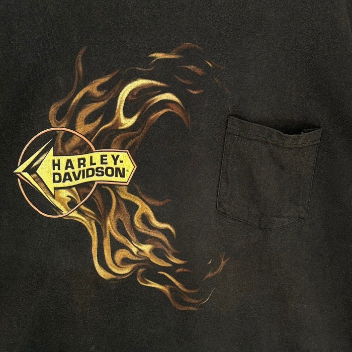 HARLEY DAVIDSON Tシャツ XL 両面ロゴ プリントロゴ ファイア | Vintage.City Vintage Shops, Vintage Fashion Trends
