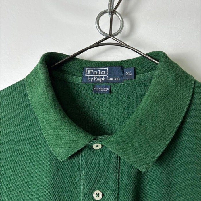 古着 90s ラルフローレン ポロシャツ 鹿の子 半袖 刺繍ロゴ グリーン XL | Vintage.City 古着屋、古着コーデ情報を発信