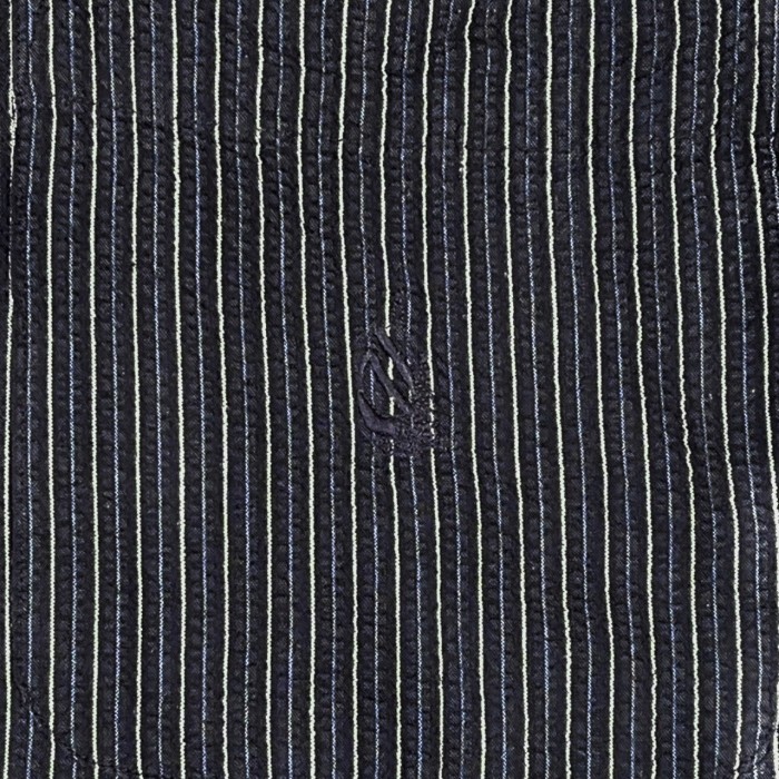 90's “nautica” S/S Seersucker Shirt | Vintage.City 古着屋、古着コーデ情報を発信