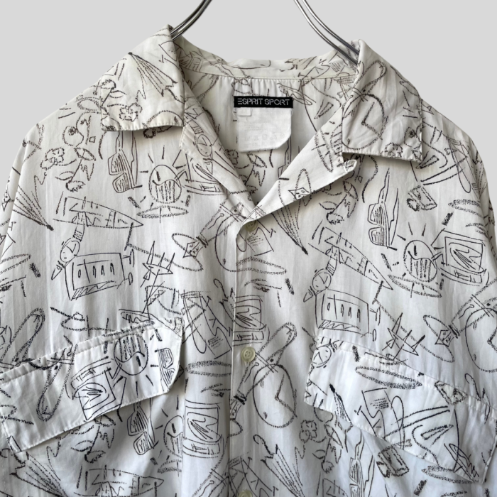 Patterned shirt 柄シャツ | Vintage.City 古着屋、古着コーデ情報を発信