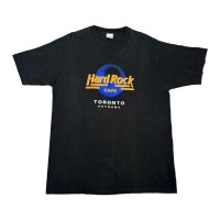 90's “Hard Rock CAFE” Print Tee Made in CANADA | Vintage.City 古着屋、古着コーデ情報を発信