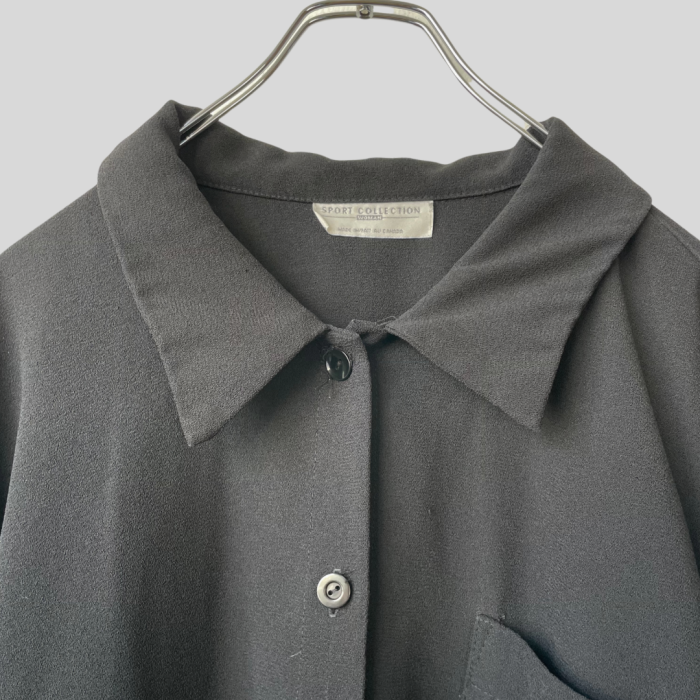 90s polyester shirt ポリエステルシャツ | Vintage.City 빈티지숍, 빈티지 코디 정보
