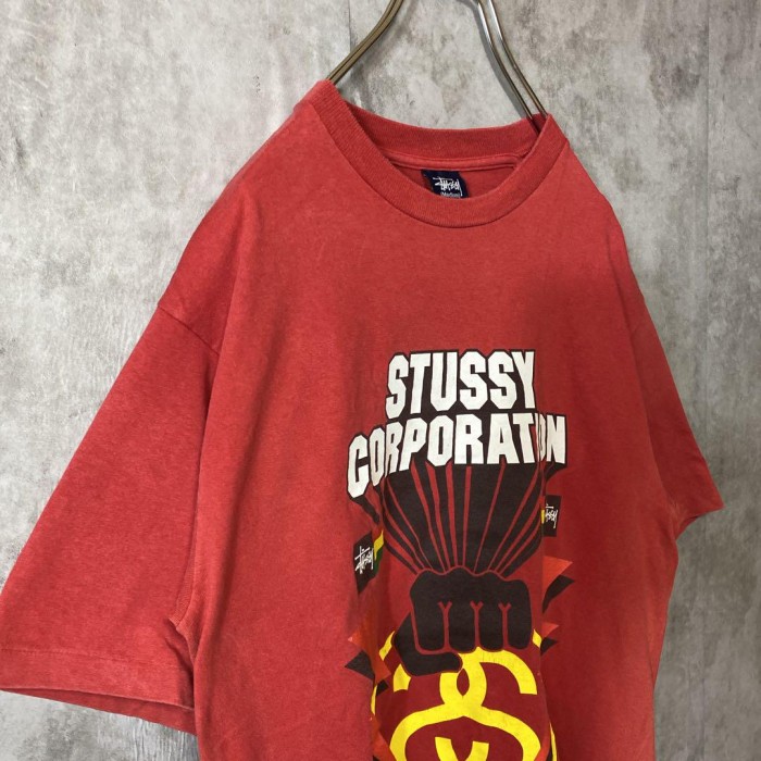 STUSSY chanel logo print T-shirt size M 配送A ステューシー　メキシコ製　スカル　両面プリントTシャツ | Vintage.City 古着屋、古着コーデ情報を発信