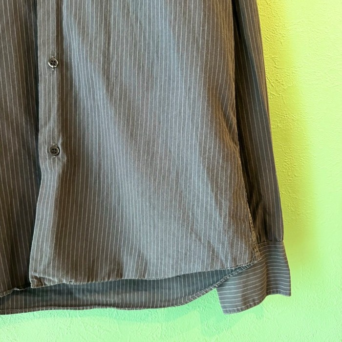 90s agnes b. コットン ストライプシャツ | Vintage.City 古着屋、古着コーデ情報を発信