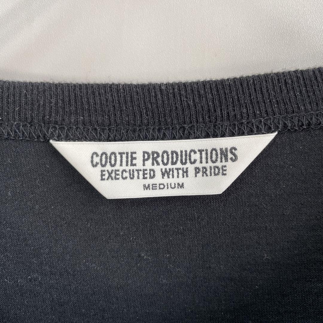 COOTIE print logo long sleeve T-shirt size M 配送C クーティー ...