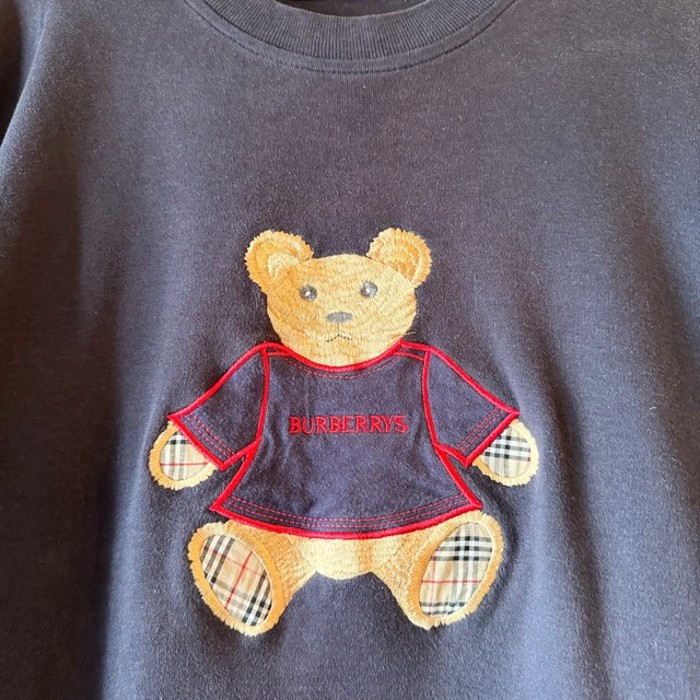 90s Burberry ロングスリーブ 刺繍Tシャツ | Vintage.City 빈티지숍, 빈티지 코디 정보