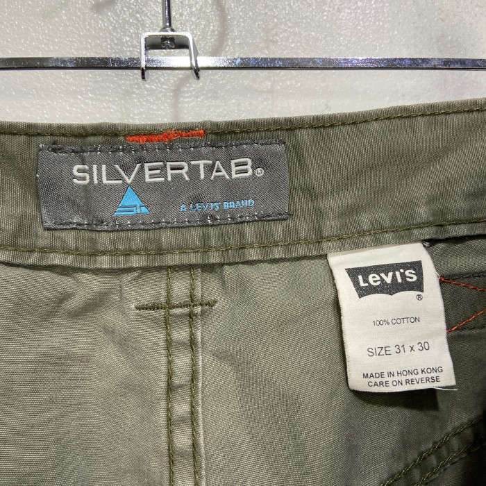 00s Levi's silverTab テックカーゴパンツ　カーキ　W31 | Vintage.City 古着屋、古着コーデ情報を発信