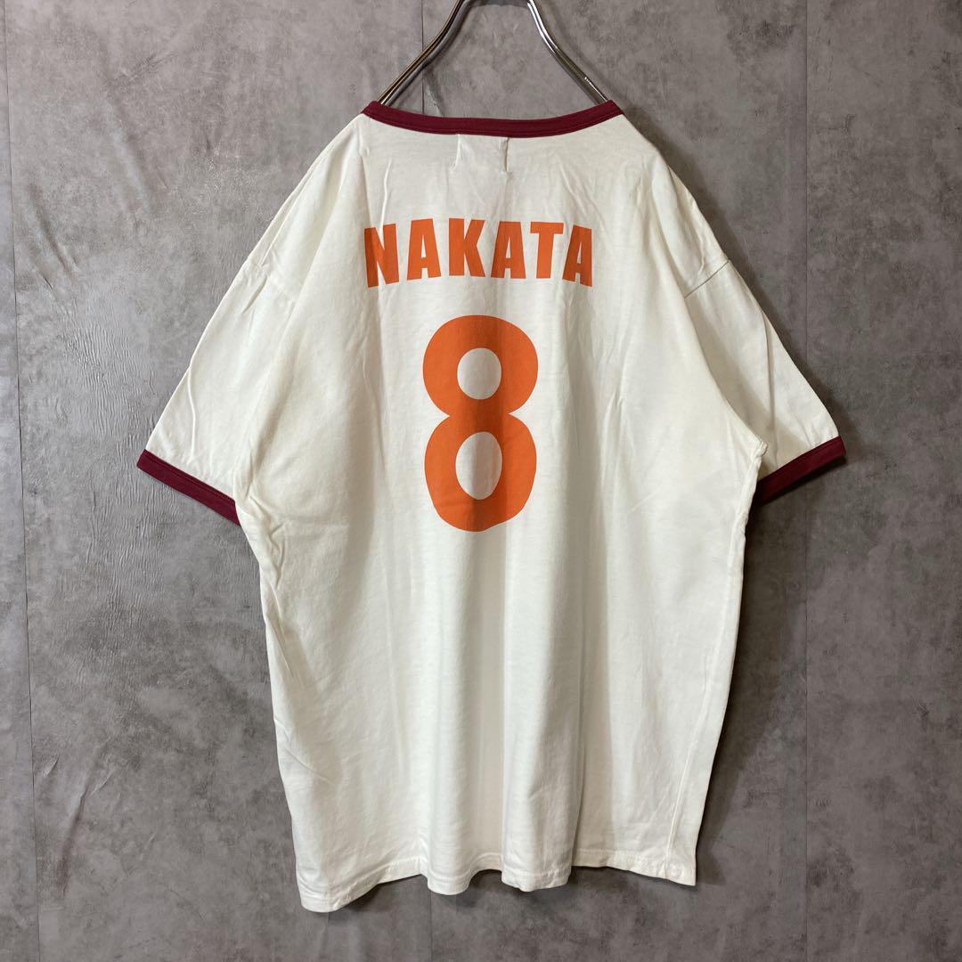 as ROMA -中田英寿- ringer T-shirt size M 配送A イギリス製 リンガー ...