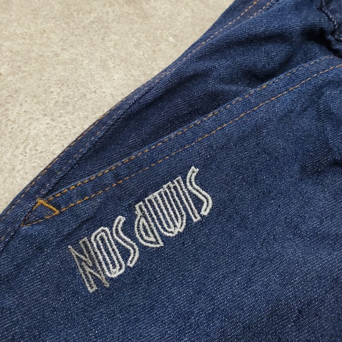 Simpson シンプソン 刺繍デザインヒップホップデニムジーンズパンツ長ズボン | Vintage.City 古着屋、古着コーデ情報を発信