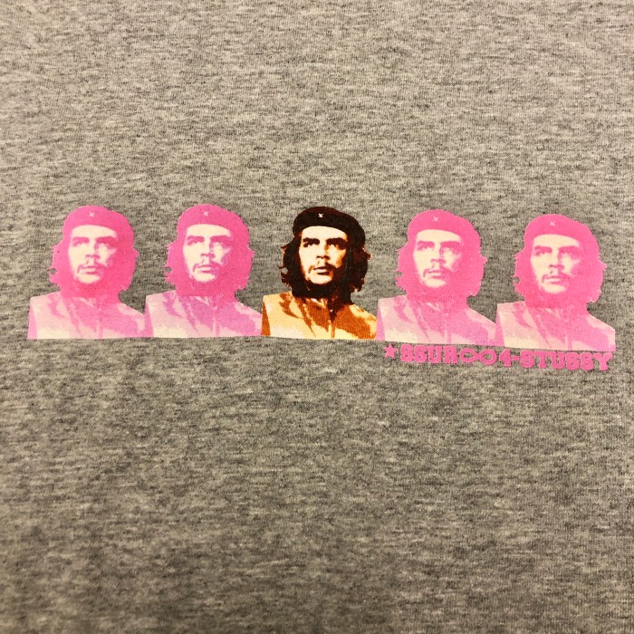 90s OLD STUSSY × SSUR/Che Guevara print Tee/USA製/紺タグ/L/チェ・ケバラプリントT/Tシャツ/サーコラボ/ステューシー/オールドステューシー/古着/ヴィンテージ/アーカイブ | Vintage.City Vintage Shops, Vintage Fashion Trends