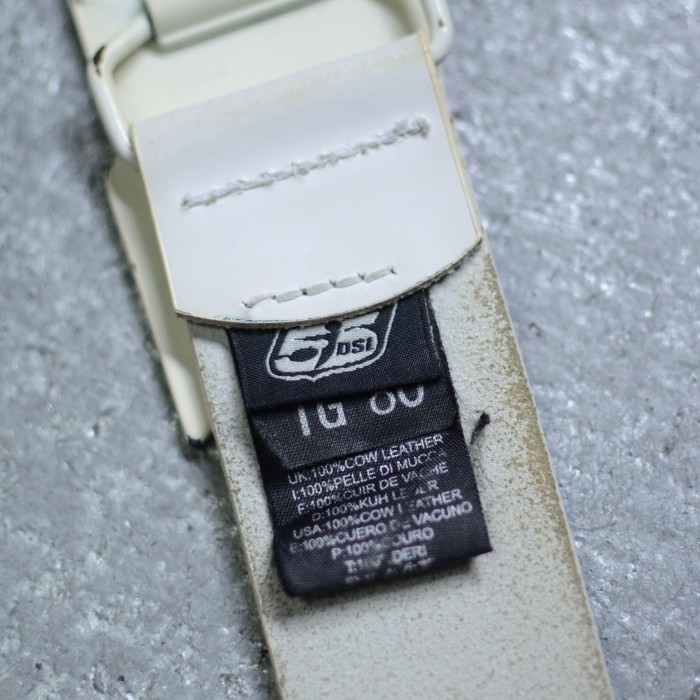 DIESEL Leather belt | Vintage.City 古着屋、古着コーデ情報を発信