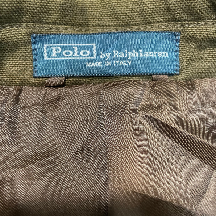 【Polo Ralph Lauren】コットンテーラードジャケット イタリア製 | Vintage.City 빈티지숍, 빈티지 코디 정보