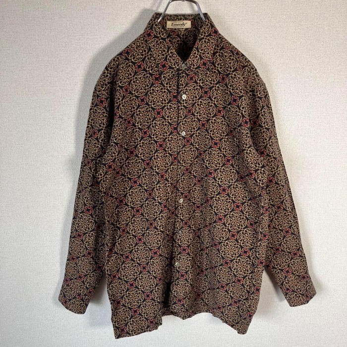 vintage retro design shirt size L 配送B　レトロデザインシャツ | Vintage.City 빈티지숍, 빈티지 코디 정보