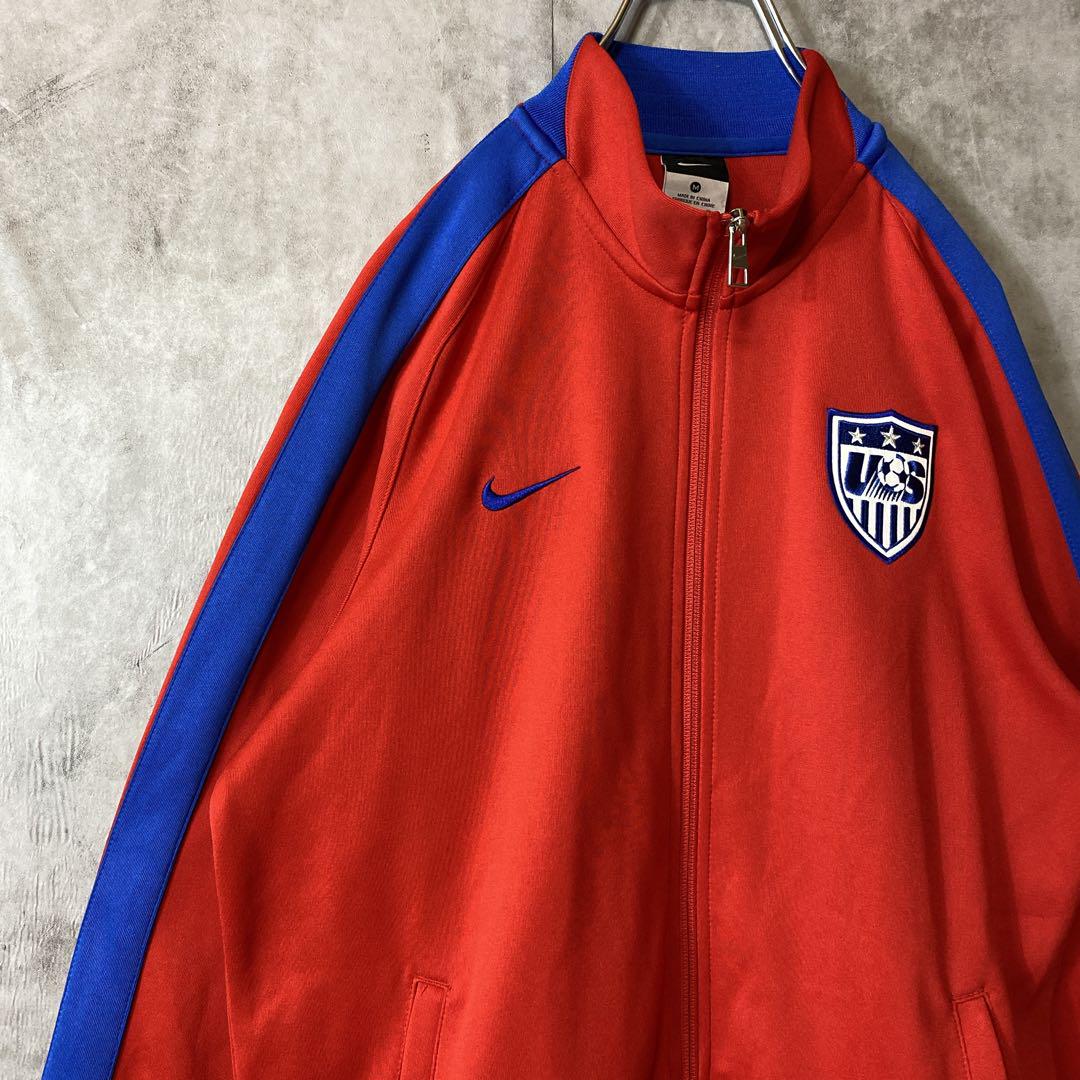 NIKE USA soccer track jacket size M 配送A ナイキ アメリカ代表 ...