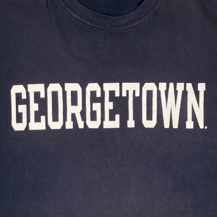 00's “GEORGETOWN × Champion” College Tee | Vintage.City 빈티지숍, 빈티지 코디 정보