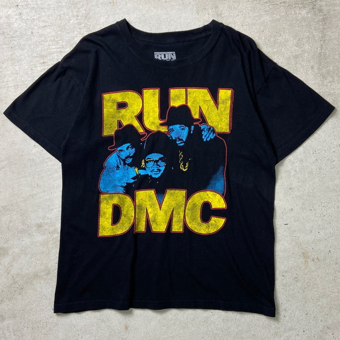 RUN DMC アーティスト グループ ラップTシャツ バンドTシャツ バンT ...