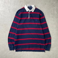 Polo by Ralph Lauren ポロバイラルフローレン ボーダー ラガーシャツ メンズS レディース | Vintage.City 古着屋、古着コーデ情報を発信