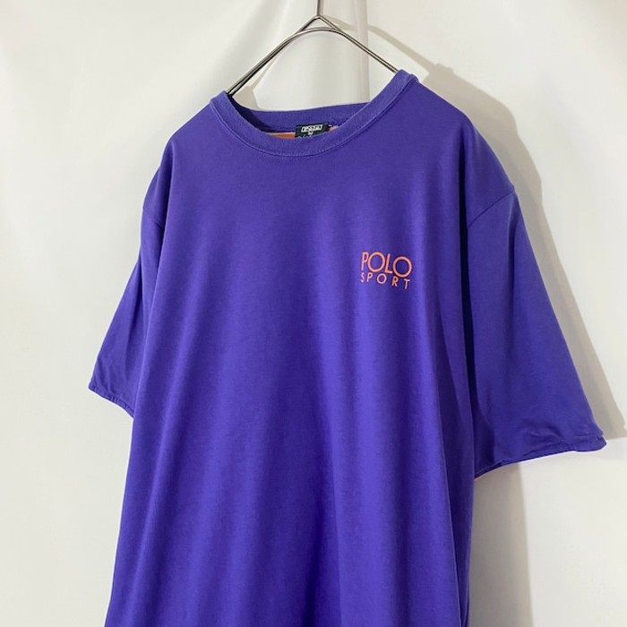 POLO SPORT ダブルフェイス リバーシブル ボーダー 紫 オレンジ 白 Tシャツ M | Vintage.City 빈티지숍, 빈티지 코디 정보