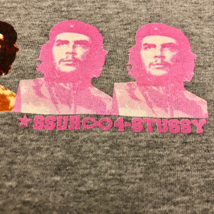 90s OLD STUSSY × SSUR/Che Guevara print Tee/USA製/紺タグ/L/チェ・ケバラプリントT/Tシャツ/サーコラボ/ステューシー/オールドステューシー/古着/ヴィンテージ/アーカイブ | Vintage.City Vintage Shops, Vintage Fashion Trends