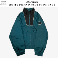【J.C.penney】90s オリンピック ナイロントラックジャケット | Vintage.City 빈티지숍, 빈티지 코디 정보