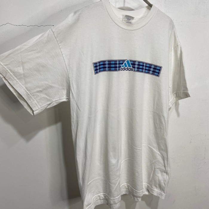 90s adidas 万国旗ロゴTシャツ　パフォーマンスロゴ　ホワイトL | Vintage.City 빈티지숍, 빈티지 코디 정보