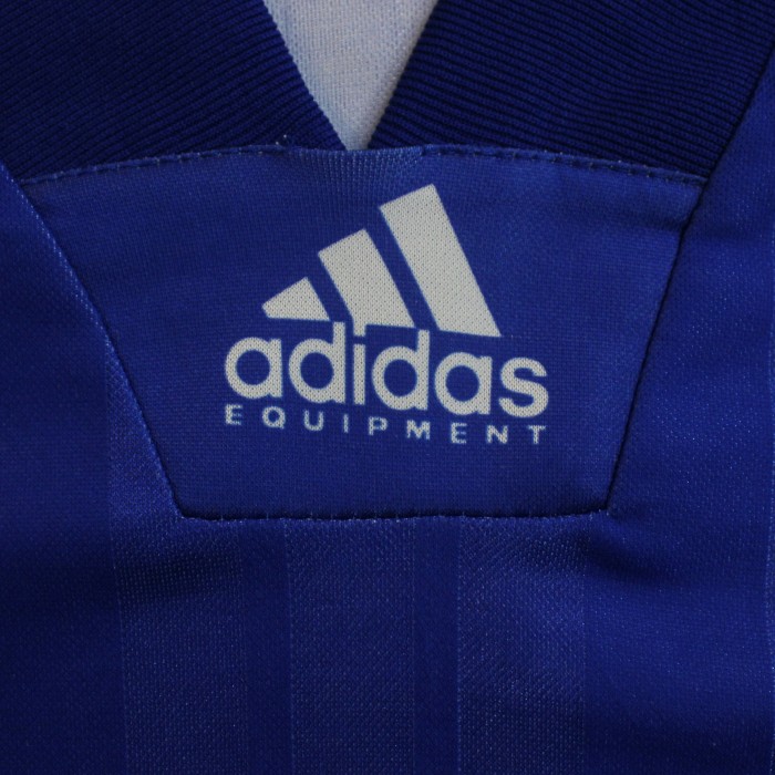 1990’s adidas EQUIPMENT L/S Soccer Shirt / Made in Belguim / 90年代 アディダス サッカー ゲームシャツ ベルギー製 XL | Vintage.City 빈티지숍, 빈티지 코디 정보