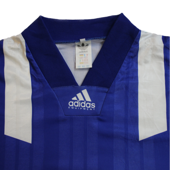 1990’s adidas EQUIPMENT L/S Soccer Shirt / Made in Belguim / 90年代 アディダス サッカー ゲームシャツ ベルギー製 XL | Vintage.City Vintage Shops, Vintage Fashion Trends