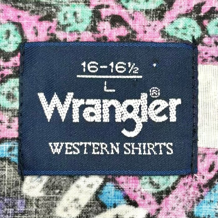 【Men's】90s Wrangler ブルー ネイティブ 総柄 ウエスタン デザイン 半袖 シャツ / ラングラー 古着 vintage ヴィンテージ | Vintage.City 古着屋、古着コーデ情報を発信