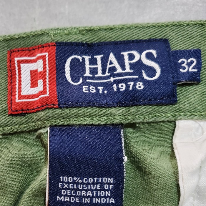 chaps チャップス メキシコ製半ズボンショートハーフパンツ みどり古着カーゴ | Vintage.City 古着屋、古着コーデ情報を発信
