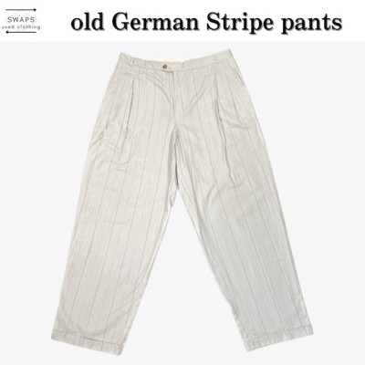 old German Stripe pants | Vintage.City 古着屋、古着コーデ情報を発信