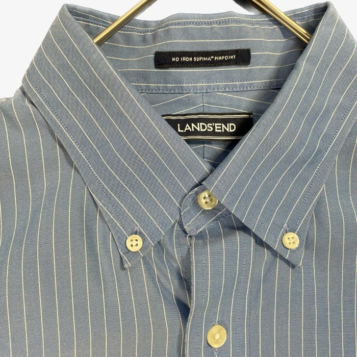 【LANDS'END】Stripe Oxford ボタンダウンシャツ | Vintage.City Vintage Shops, Vintage Fashion Trends