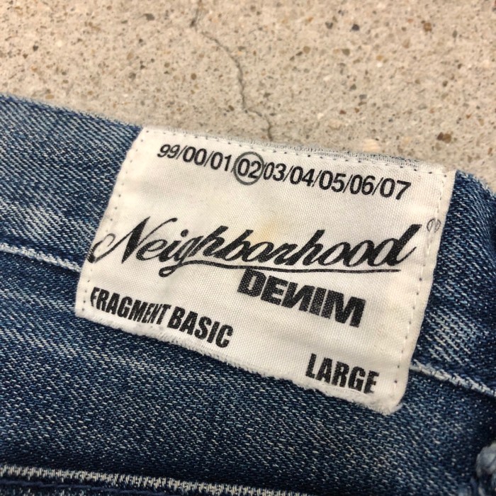 00s NEIGHBORHOOD/FRAGMENT BASIC/Patch work Denim pants/2002年製/L/パッチワークデニム/デニムパンツ/ボトム/フラグメントベーシック/インディゴ/NBHD/ネイバーフッド/裏原/古着/アーカイブ | Vintage.City Vintage Shops, Vintage Fashion Trends