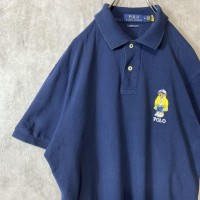 POLO RALPH LAUREN polo bear polo shirt size M 配送A ラルフローレン　ポロベア刺繍　ポロシャツ | Vintage.City 古着屋、古着コーデ情報を発信