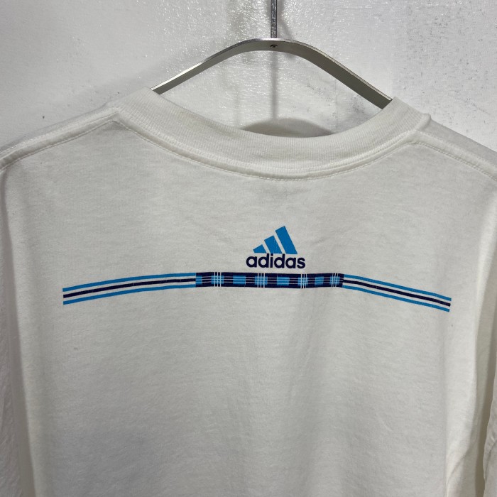 90s adidas 万国旗ロゴTシャツ　パフォーマンスロゴ　ホワイトL | Vintage.City 古着屋、古着コーデ情報を発信