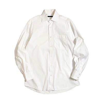 GUCCI / White Cotton Dress Shirt | Vintage.City 古着屋、古着コーデ情報を発信