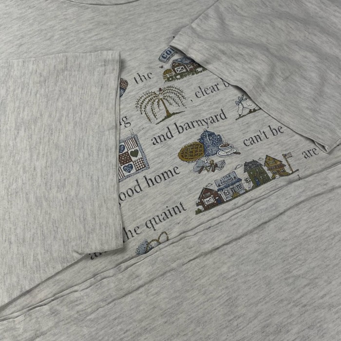 【90's】 プリントTシャツ L相当 半袖Tシャツ シングルステッチ | Vintage.City 古着屋、古着コーデ情報を発信