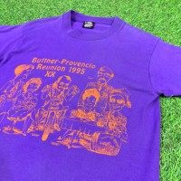 【Men's】90s Buttner-Provencio Reunion 1995 パープル Tシャツ / Made In USA Vintage ヴィンテージ 古着 アメリカ製 紫 シングルステッチ ティーシャツ T-shirt | Vintage.City 古着屋、古着コーデ情報を発信