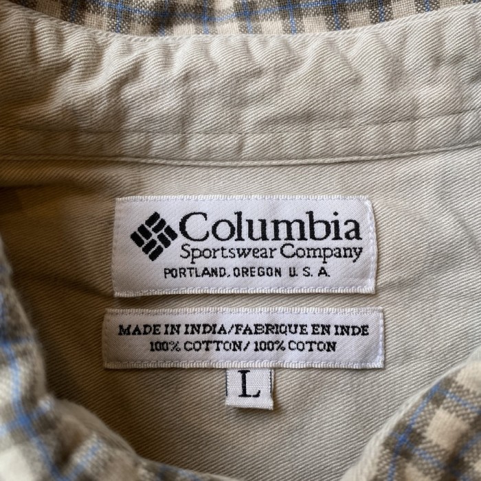 Columbia short sleeve check shirt | Vintage.City 古着屋、古着コーデ情報を発信