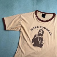 USA製　More Cowbell   リンガーTシャツ   ベージュ | Vintage.City 빈티지숍, 빈티지 코디 정보