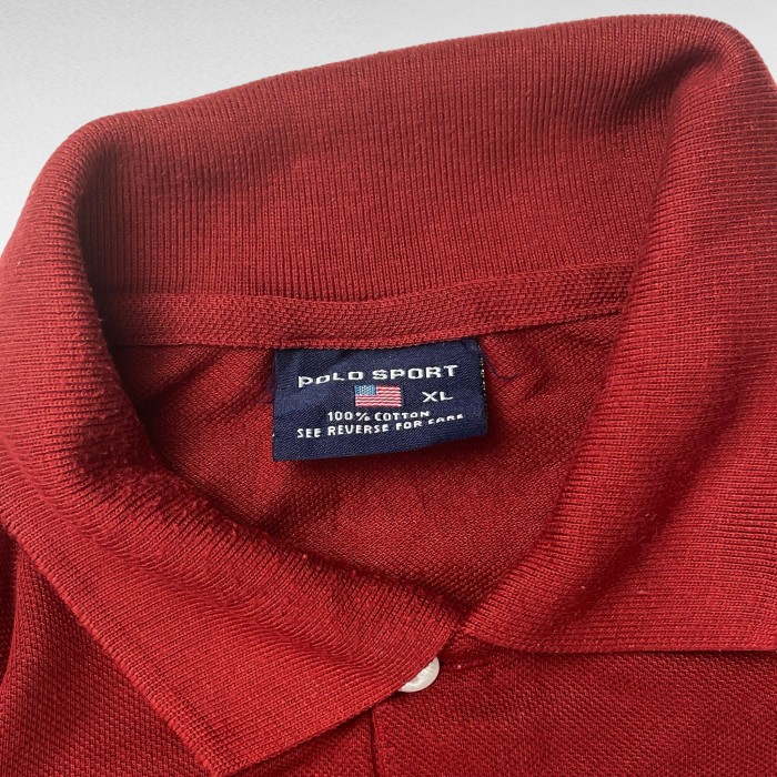 USED ポロスポーツ ラルフローレン 鹿の子織 ポロシャツ | Vintage.City 古着屋、古着コーデ情報を発信
