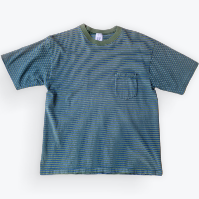 GAP multi border　pocket　T-shirt | Vintage.City 古着屋、古着コーデ情報を発信