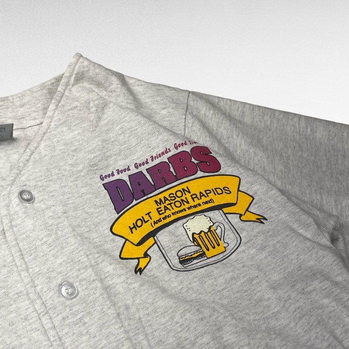 【90's】【USA製】 Badger M ベースボールシャツ ゲームシャツ 半袖 シングルステッチ | Vintage.City 古着屋、古着コーデ情報を発信