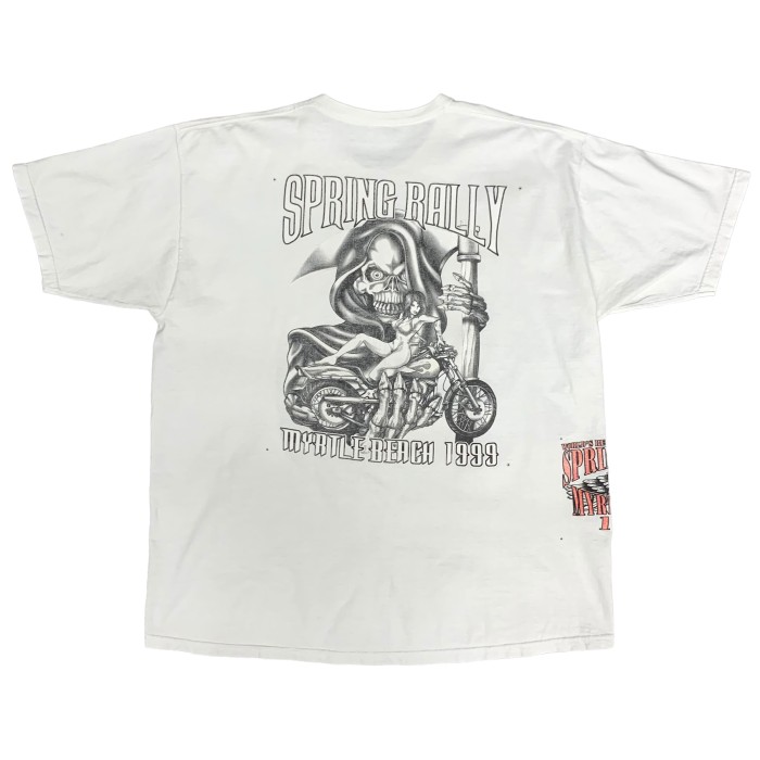 90’s “SPRING RALLY” Motorcycle Tee | Vintage.City 빈티지숍, 빈티지 코디 정보