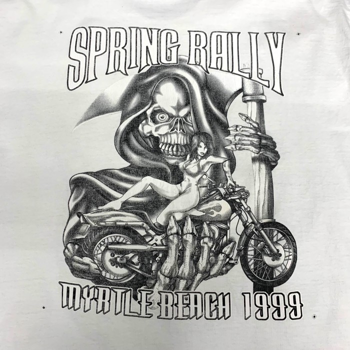 90’s “SPRING RALLY” Motorcycle Tee | Vintage.City Vintage Shops, Vintage Fashion Trends