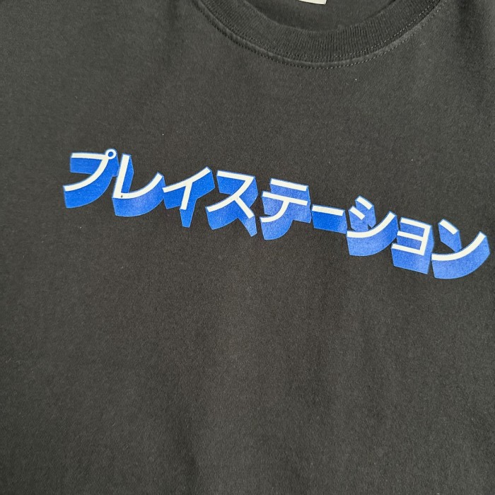 Playstation　プレイステーション　ロゴ入り　ゲームTシャツ　黒 | Vintage.City 빈티지숍, 빈티지 코디 정보