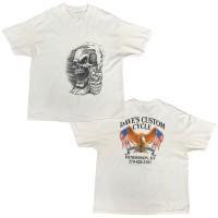 00’s “DAVE’S CUSTOM CYCLE” Motorcycle Tee | Vintage.City Vintage Shops, Vintage Fashion Trends