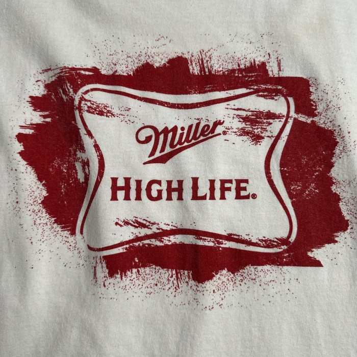miller　アメリカビール　リンガーTシャツ　お酒Tシャツ　赤　白 | Vintage.City 古着屋、古着コーデ情報を発信