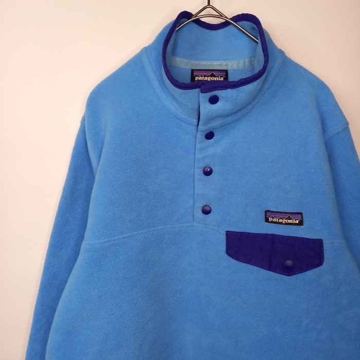 パタゴニア　シンチラ　スナップT　フリース　プルオーバー　廃盤　刺繍　水色　ブルー　S | Vintage.City 古着屋、古着コーデ情報を発信