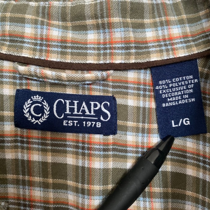 CHAPS   チェックシャツ | Vintage.City 古着屋、古着コーデ情報を発信